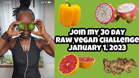 30 day raw vegan challenge day1